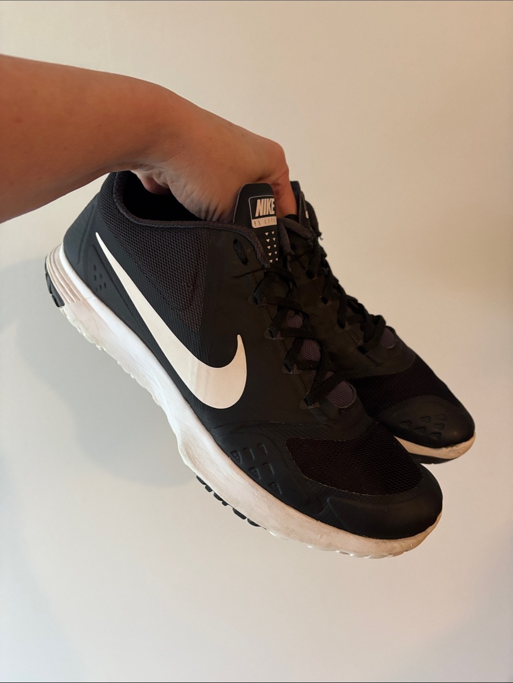 Nike FS Lite Trainer II Cross Trainer Black White Size 12